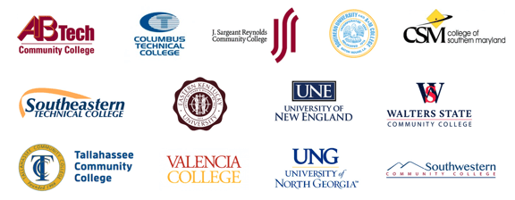 Some Schools that Used SmarterMeasure in Their QEP: AB Tech Community College, Columbus Technical College, J. Sergeant Reynolds Community College, Southeastern Technical College, Eastern Kentucky University, University of New England, Tallahassee Community College, Valencia College, University of North Georgia